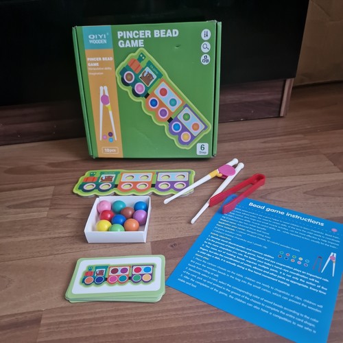 Colourful pincer bead clamping - colourful,