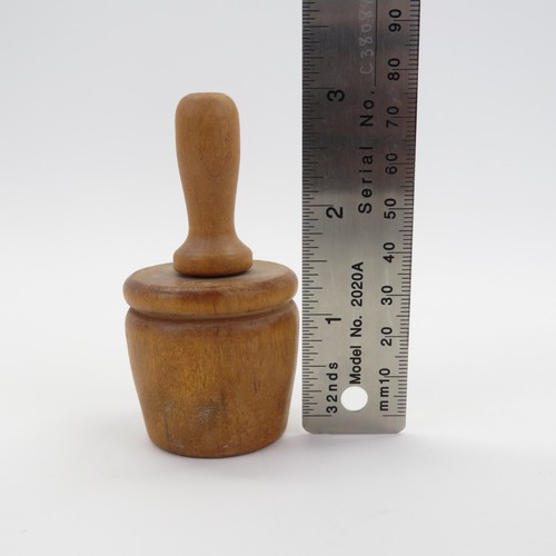 Vintage mini wood butter - mini,