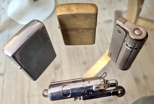 Lot lighters 2x zippo - of,