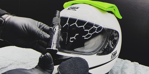 Alien magic motorbike visor - alien,