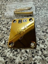 Fender Telecaster Neck Plate Richie Kotzen USA Gold Guitar Parts Project Tele F