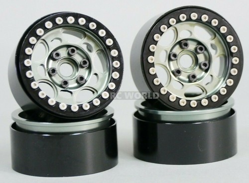 Scale metal truck wheels - 1/10,
