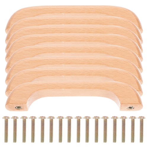 Pcs wood pull - 8, handle
