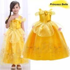 Girls Princess Belle Fancy