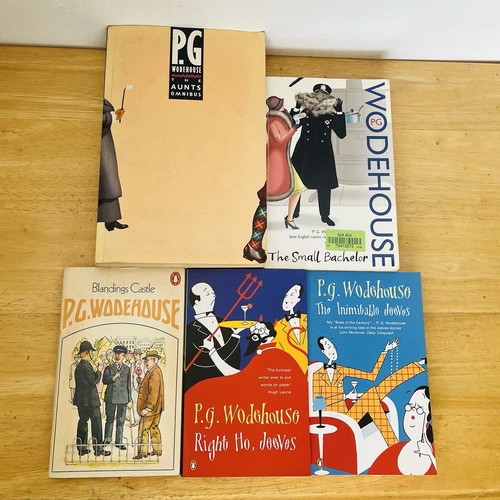 Wodehouse book bundle - x, 5
