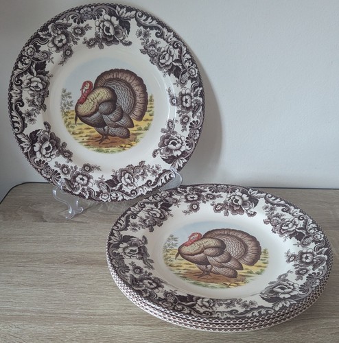 Spode woodland wild turkey - woodland,