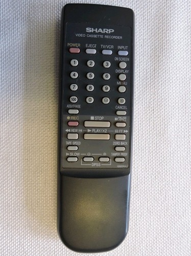 Sharp g0006aj vcr - sharp,