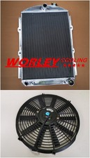 Aluminum radiator + fan for