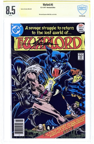 Warlord cbcs 5 newsstand - warlord,