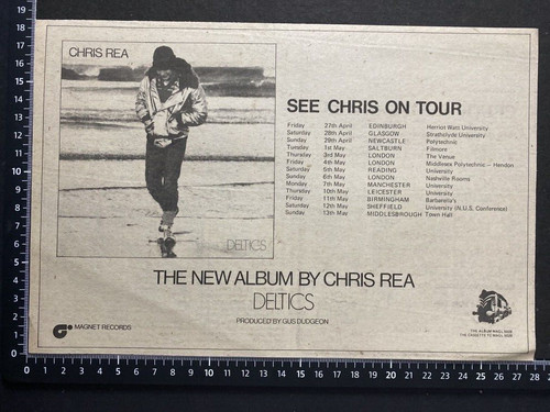 Chris rea deltics - rea, uk