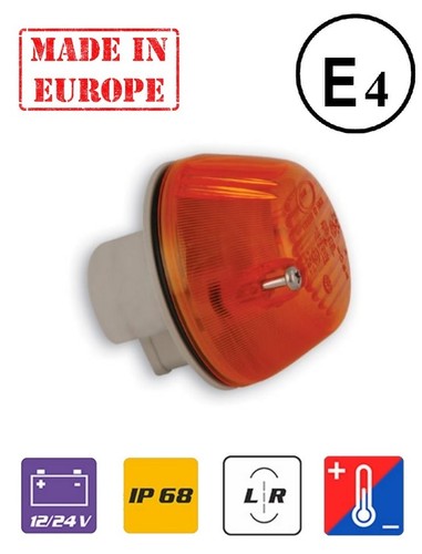 New amber lens - lens, turn