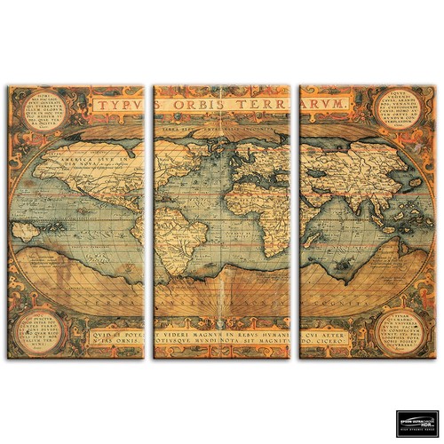 Old world atlas maps flags - old,
