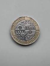 Rare 1707-2007 2 Pound Coin