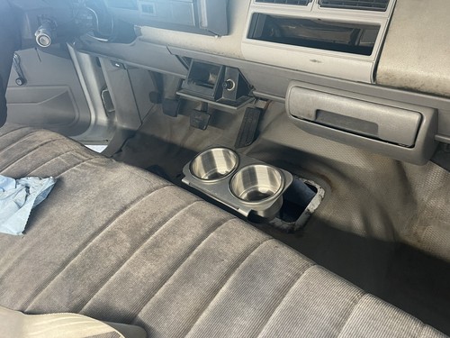 Chevy truck cupholder bench - chevy,