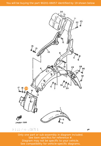 Yamaha washer plate - yamaha,