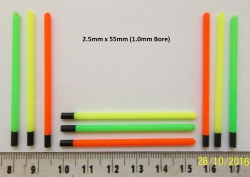 Hollow tips for float making - for,
