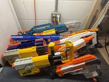 10 Piece nerf gun Lot Various