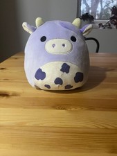Bubba the purple spotted cow squishmallow
