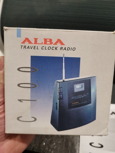 Alba c100 digital alarm clock - alba,