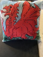 A lovely Welsh dragon cushion 