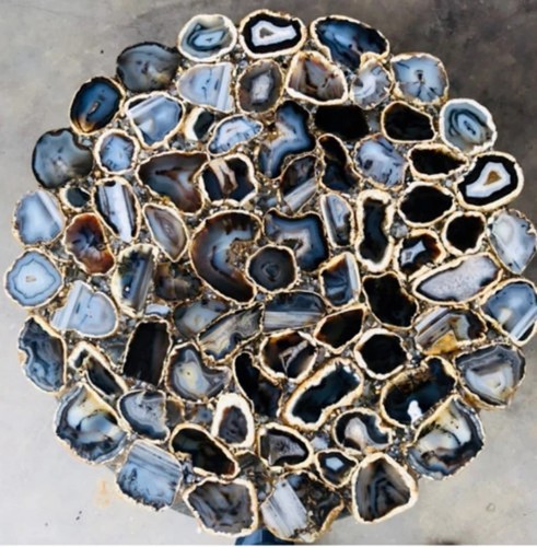 Luxury agate coffee table - luxury,
