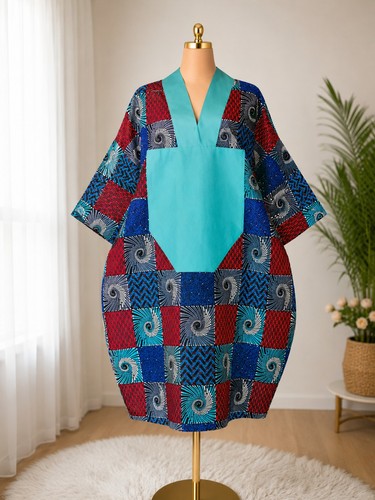 Ready wear ankara gown - ready, with