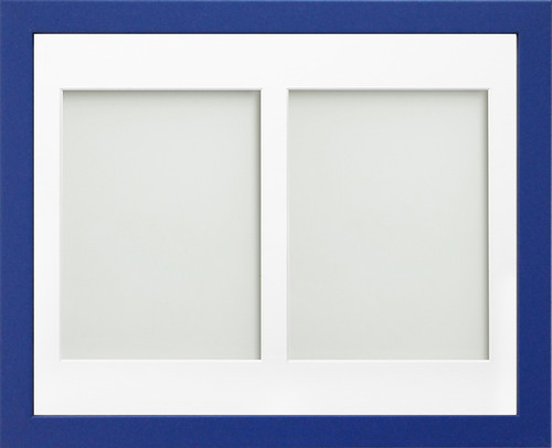 Blue picture photo frames - blue,