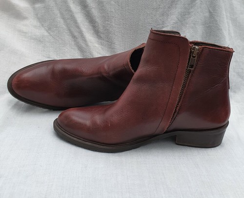 Bertie women burgundy leather - bertie,