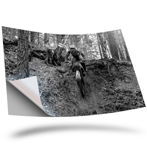Vinyl sticker bw - a2,