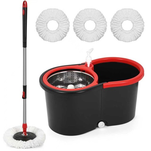 360 spin mop bucket set - spin, with