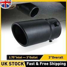 Black Steel Exhaust Muffler