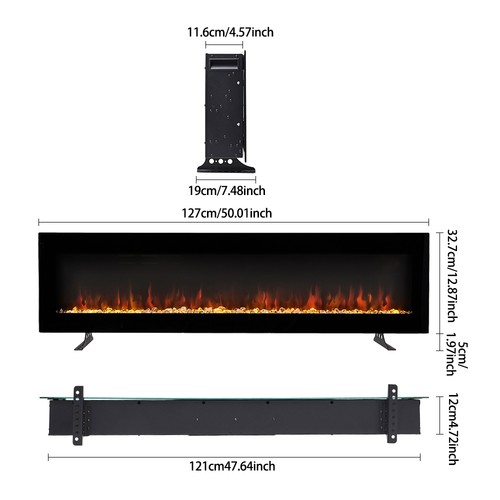 Home electric fire - ,