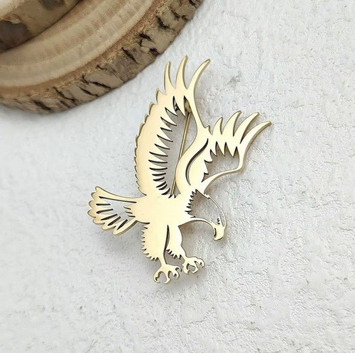 Stainless steel eagle - steel,