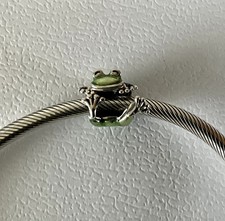 Pandora Climbing Frog Charm