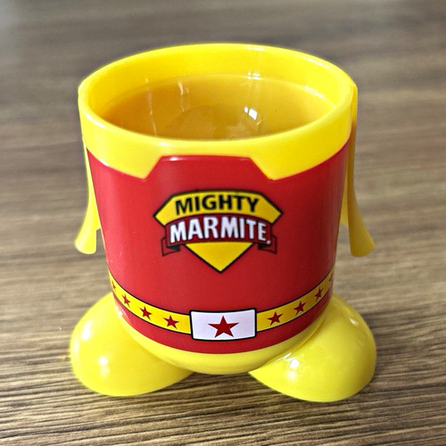 Marmite branded yellow red - yellow, &