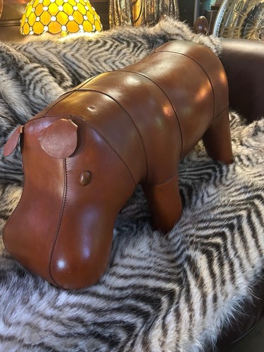 Genuine leather hippo - genuine,