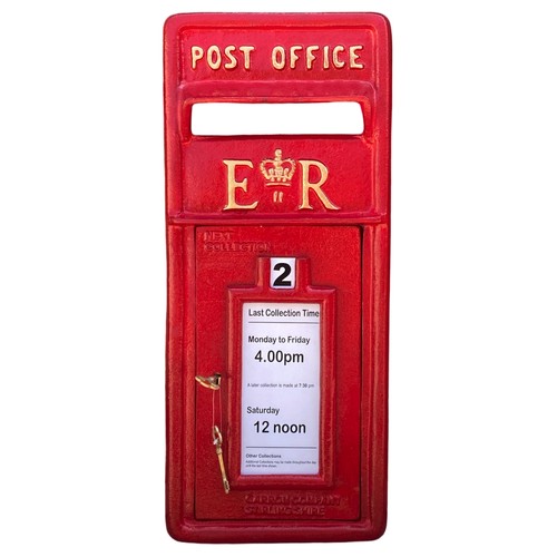 British mailbox front in - mailbox,