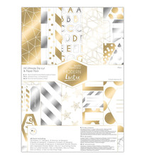 Modern Lustre - A4 Ultimate Die-Cut & Paper Pack- Docrafts Papermania - 48pk
