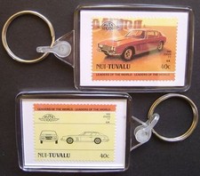 1966 JENSEN FF Car Stamp