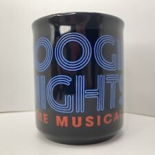 Boogie Nights The Musical black ceramic mug made in England Tams