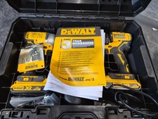DeWalt DCK2062D2T-GB 18V XR Brushless Twin Pack DCD709 & DCF809 2 x 2.0ah