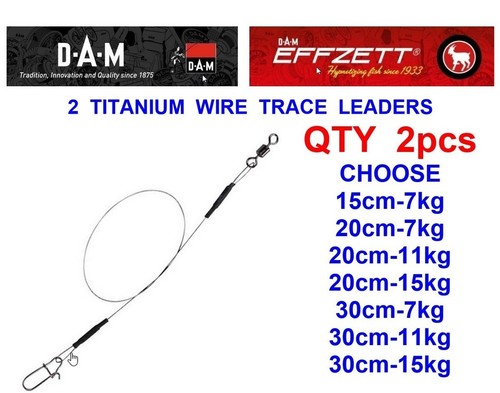 Dam effzett titanium leader - dam,