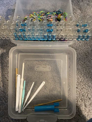 Rainbow loom lot - rainbow,