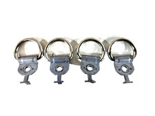 16-19 MERCEDES BENZ GLE W166 BOOT FLOOR LUGGAGE TIE DOWN HOOK X4 A0008603714