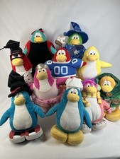 10 X Disney Club Penguin Plush
