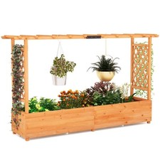 Costway Raised Garden Bed Fir