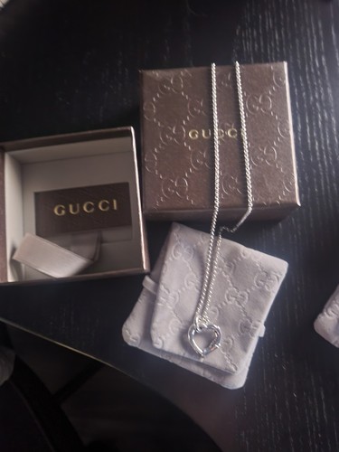Gucci sterling silver heart - sterling,