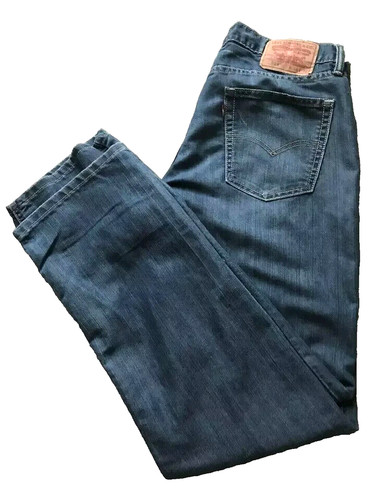 Levis 514 blue denim jeans - levis,