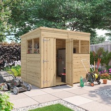Garden Shed Pent Wooden