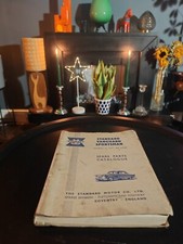 STANDARD VANGUARD SPORTSMAN SALOON ORIGINAL 1957 FACTORY PARTS CATALOGUE